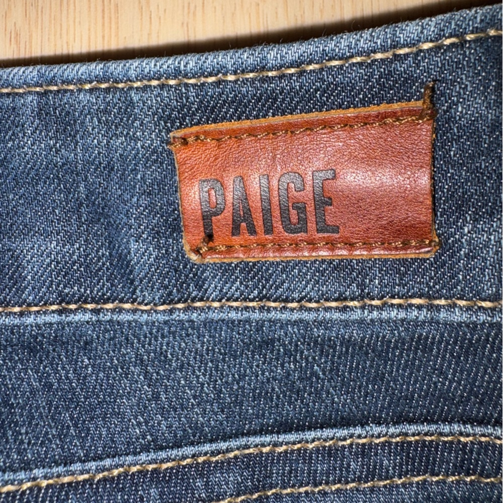 PAIGE Kylie Crop Women's Deep Indigo Skinny Jeans